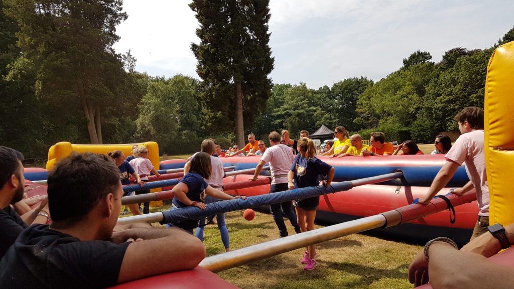 battle of olympus inflatable obstacle course