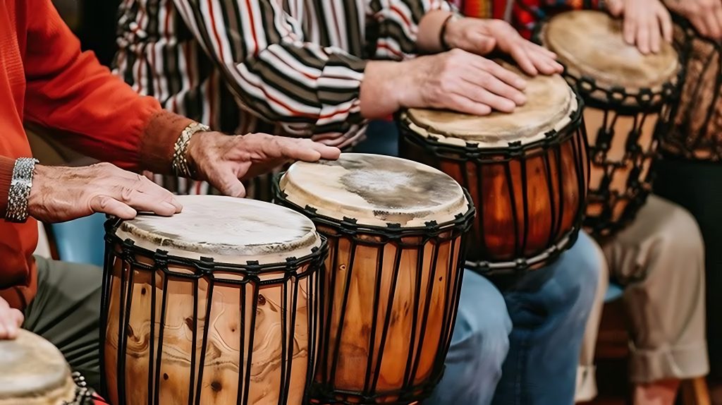 hand drums performance at events